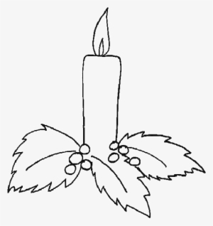 Christmas Candle Holy Light Coloring Pages - Kerze Vorlage #491142