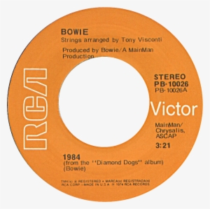 1984 By David Bowie Us Vinyl Single - 867 53o9 Jenny #491324