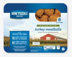 Honeysuckle White Italian Style Turkey Meatballs #491325