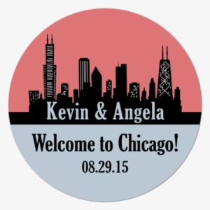 Chicago Skyline Cartoon #491706