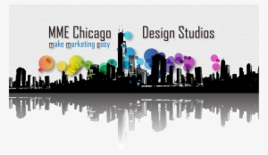 Mme Chicago Skyline - Society6 Skyline Reflections Rug - 2' X 3' #491729