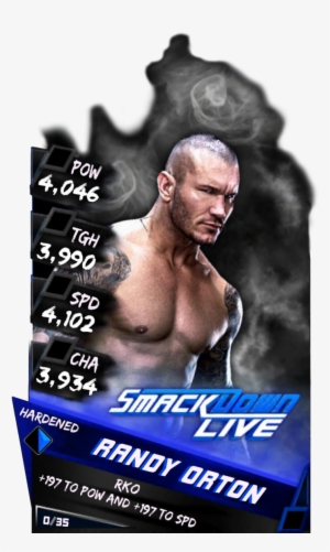 Supercard Randyorton S3 Hardened Smackdown 9544 - Wwe Supercard Randy Orton Hardened #491824