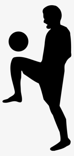 Freestyle Soccer Silhouette Clip Art - Soccer Silhouette Gif #492369