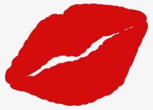 Lipstick Clipart Kissy Lip - Red Kissing Lips Clipart #492372