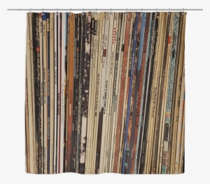 Retro Shower Curtain, Vinyl Record Albums, British #492477