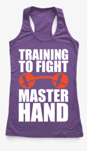 Training To Fight Master Hand Racerback Tank Top #492529 Training To Fight Master Hand Racerback Tank Top #492529