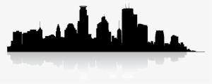 Jpg Transparent Stock Minneapolis Skyline Free Download - Minneapolis Silhouette #492548