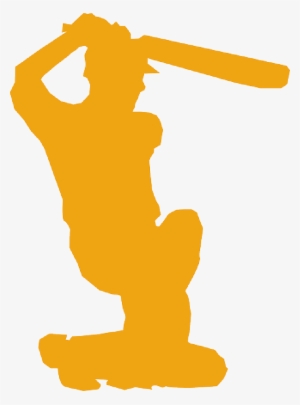 Multimedia - Cricket Player Vector Transparent #492896