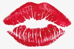 Red Kiss Lips Png #493506