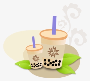 Boba Tea Cartoon Png Banner Library - Milk Tea Cliparts Png #493800