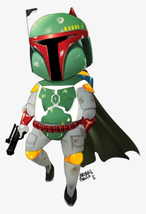 Boba Fett Chibi Png #493984