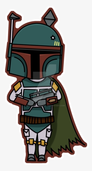 28 Collection Of Chibi Boba Fett Drawing - Star Wars Boba Fett Chibi #494028