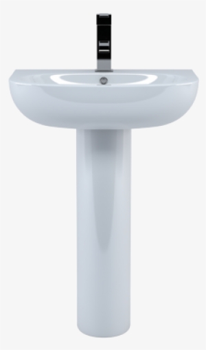 Metro Curve Pedestal Basin #494556