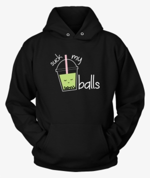 Suck My Balls Boba Unisex Hoodie - Commish Wins Fantasy Football #495013