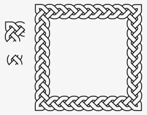 Svg Border Square - Celtic Knot Border Png #495351