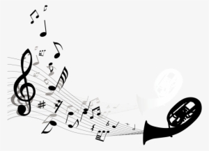 Blowing Instruments - Transparent Background Music Notes #495565