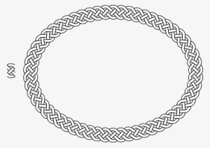 Celtic Knot Oval Border #495653