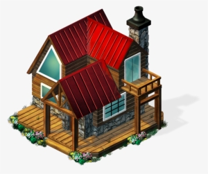 Freeitem Log Cabin-icon - Portable Network Graphics #495785