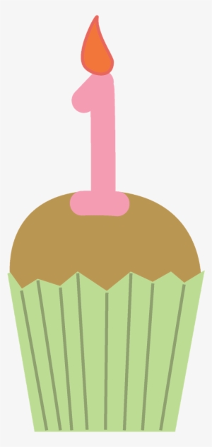 Muffin Clipart Single Cupcake - Cupcake 1 Png #496007