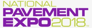 National Pavement Expo - National Pavement Expo Logo #496609