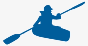 Kayak Blue Clipart - Kayaking Png #496980