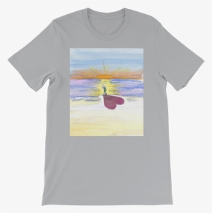 In Love At The Beach Shadow At Sunset Men's And Women's #497193