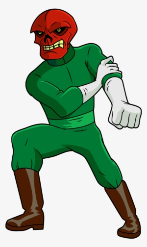 Red Skull - Phineas And Ferb Mission Marvel Villains #497299