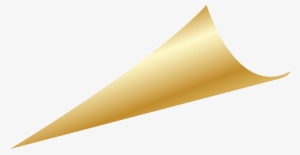 Gold Corner Decoration Png Clipart - Gold Corner Ribbon Png #497301