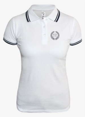 Rude Girl Girly Contrast Polo - Golf T Shirts Png #497526