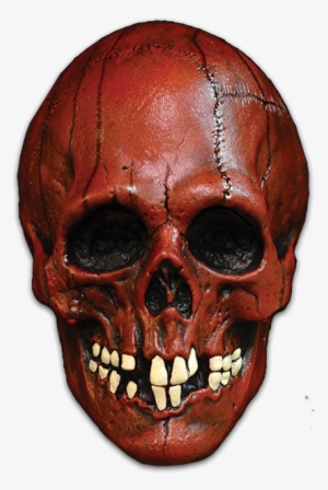 Nightowl Skull - Blood - Halloween Mask Png #497546