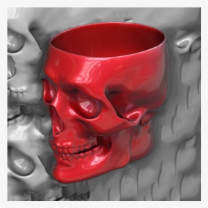Buy Red Skull Beer Mug - Red Skull Mug #497849
