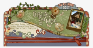 Tiffany's Garden Paper Crafts, Digital Stamps, Hand - Paper #498014