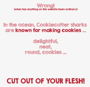 There Is A Reason Why The Cookiecutter Shark's Teeth - Cookie Cutter Shark Transparent #498154