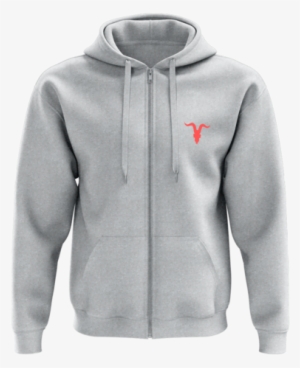 Grey Zipper Hoodie W/ Red Skull Logo - Hoodie Zipper Grey Mockup #498205 Grey Zipper Hoodie W/ Red Skull Logo - Hoodie Zipper Grey Mockup #498205