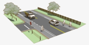 Shoulder Pavement #498300