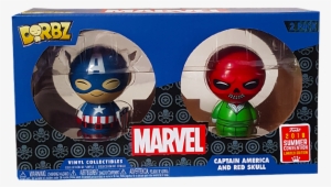 Captain America & Red Skull Sdcc 2018 Exclusive Dorbz - Red Skull #498364