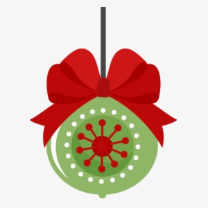 Christmas Ornaments Clipart Cute - Clip Art #498453