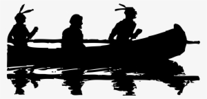 Svg Transparent Library Kayak Clipart Native Canoe - Canoe Clip Art #498739