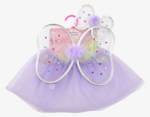 Msb Fairy Set, Purple, Wand/wings/tutu, Purple, Large - My Sweet Boutique Msb Fairy Set #498768