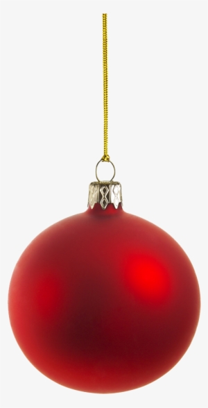 Red Christmas Balls Png - Red Ornaments #498797