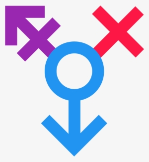 The Icon Is A Logo For Genderqueer - Lack Of Gender Identities #498968