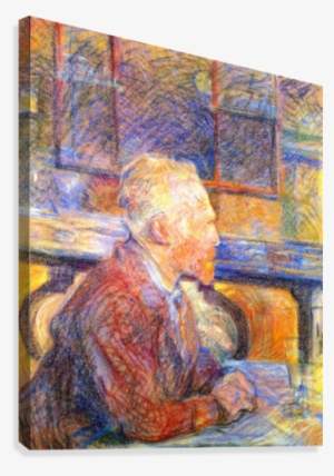 Van Gogh By Toulouse-lautrec Canvas Print - Toulouse Lautrec Van Gogh Portrait #499459 Van Gogh By Toulouse-lautrec Canvas Print - Toulouse Lautrec Van Gogh Portrait #499459