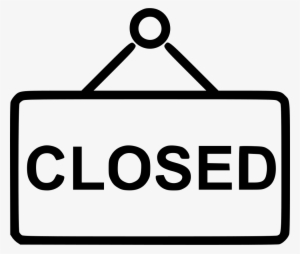 Closed Sign - - Closed Sign Icon Free #499586
