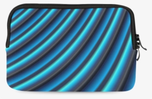 Glossy Blue Gradient Stripes Ipad Mini - Blue #499701