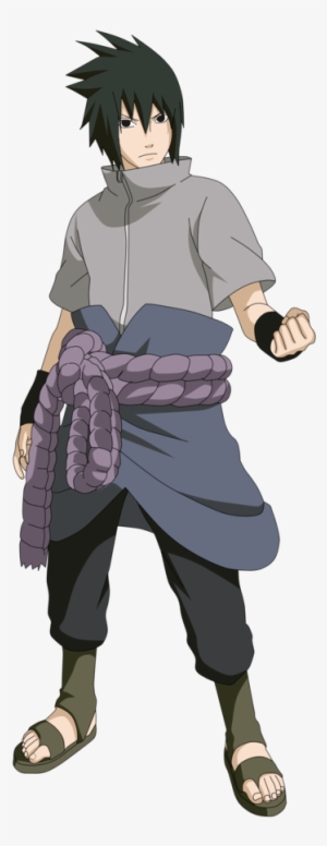 Naruto And Sasuke Png Banner Free Library - Sasuke Uchiha Png #499756
