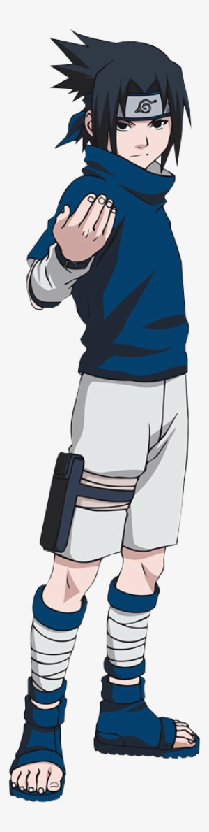 Sasuke Uchiha - Naruto Uchiha Sasuke Chunin Exam Cosplay Costume #499884