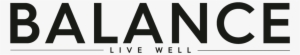 Balance Logo Big V2 - Balance Magazine Logo #499955