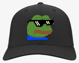Pepe Thug Life Glasses Hat Tees Town Png Transparent - Hat #4900412