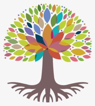 “you Will Find That It Is Necessary To Let Things Go - Colorful Tree With Roots #4900651