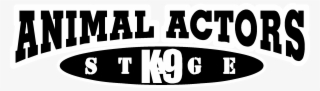 Animal Actors Stage 01 Logo Black And White - Anna Sui #4901210
